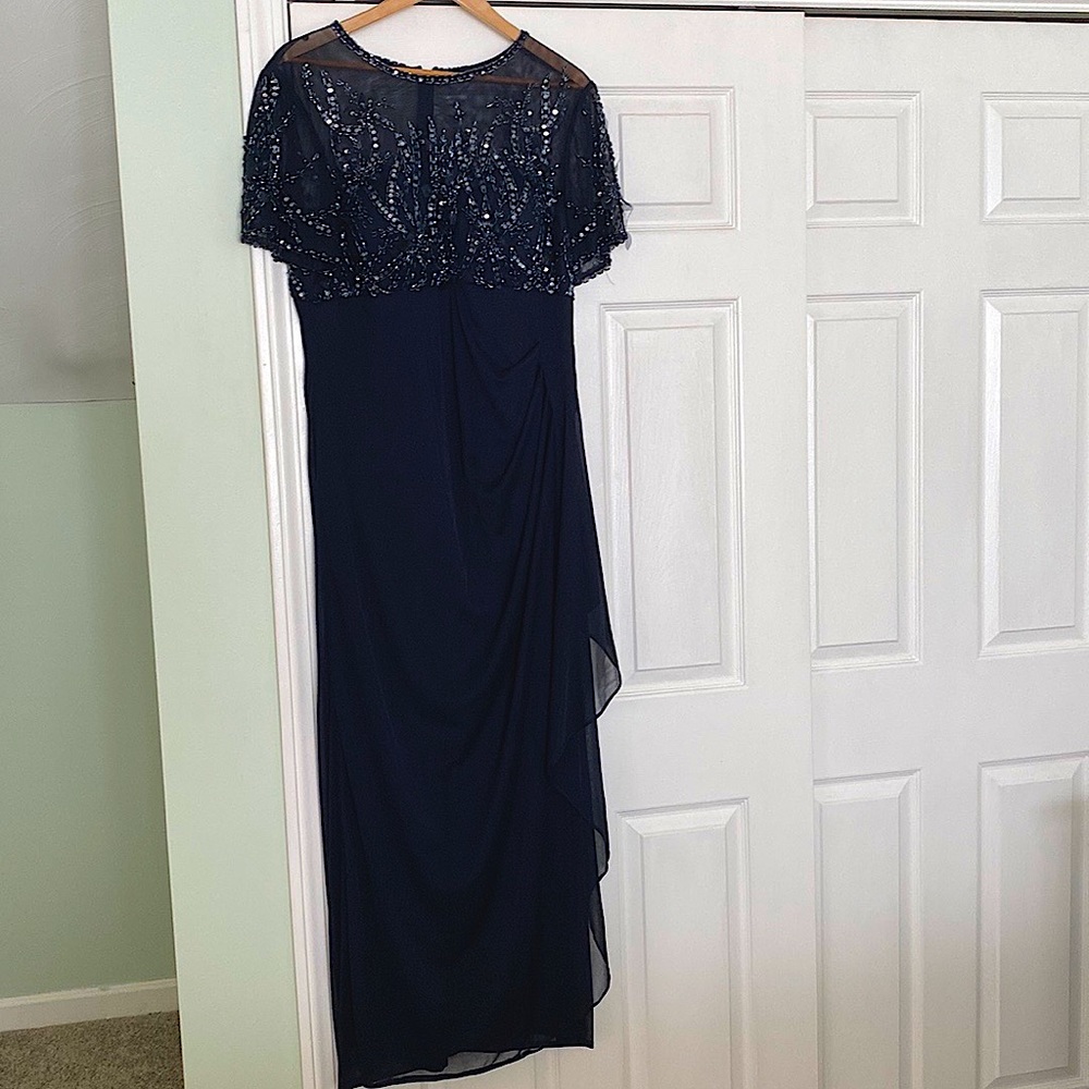 16W Navy XScape MOB/special occasion gown